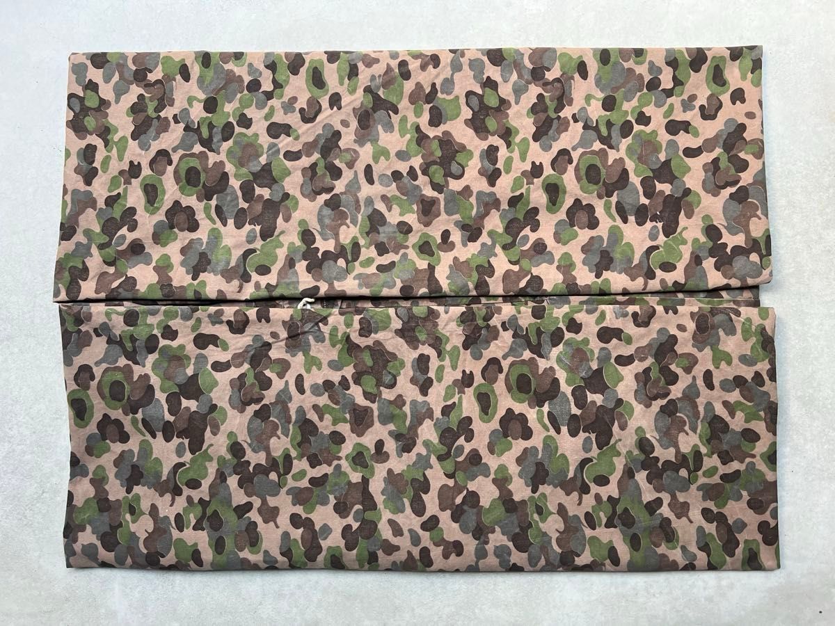 4枚フルセット 1971年製 軍幕 オーストリア軍 スワンプカモ ポンチョ