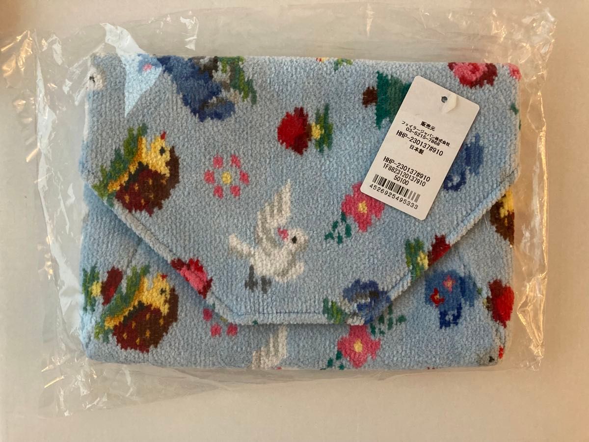 完売品 FEILER フェイラー 鳩居堂 数寄屋袋 ポーチ 御朱印入れ