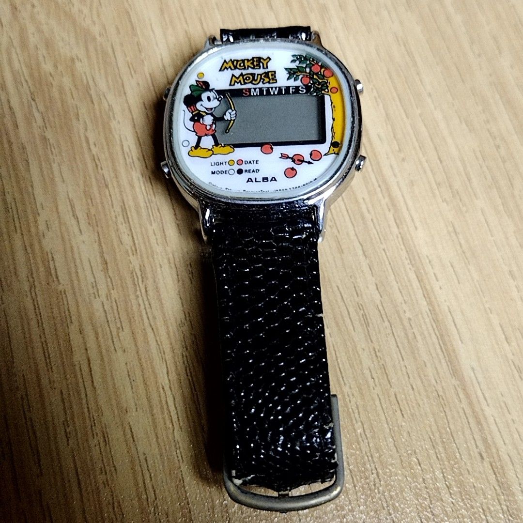腕時計 アルバ セイコー ALBA SEIKO ミッキーマウス レトロ