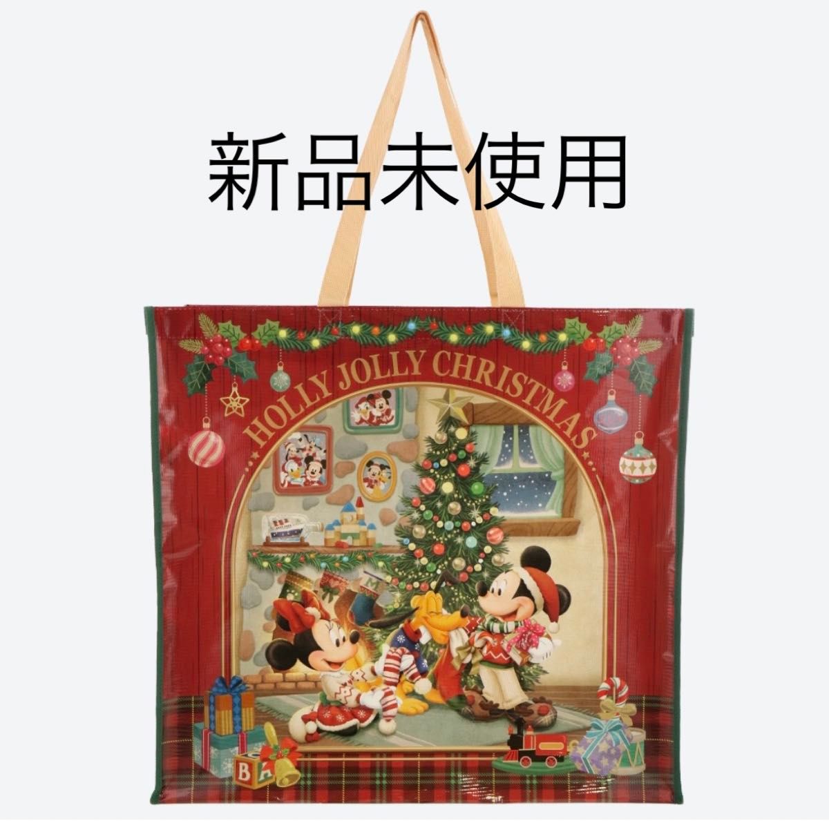 新品未使用 ショッピングバッグ ディズニークリスマス2024 ミッキー