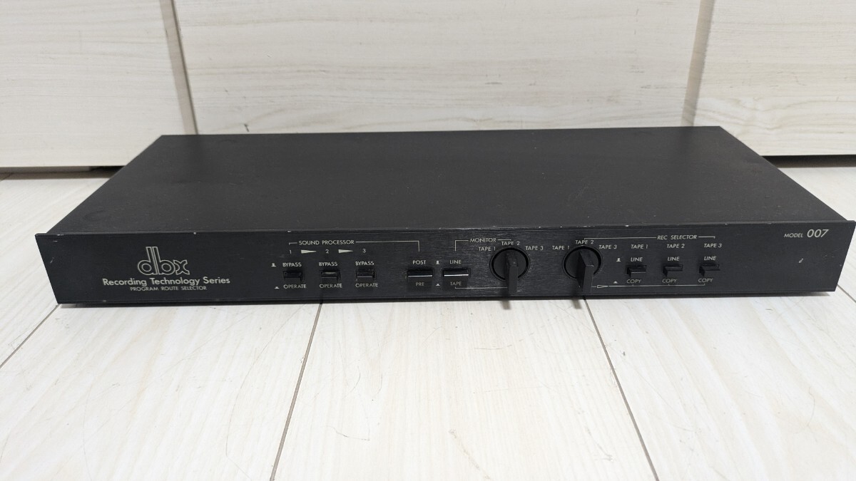dbx MODEL007 dbx プログラム ルートセレクター Model007 デッキ