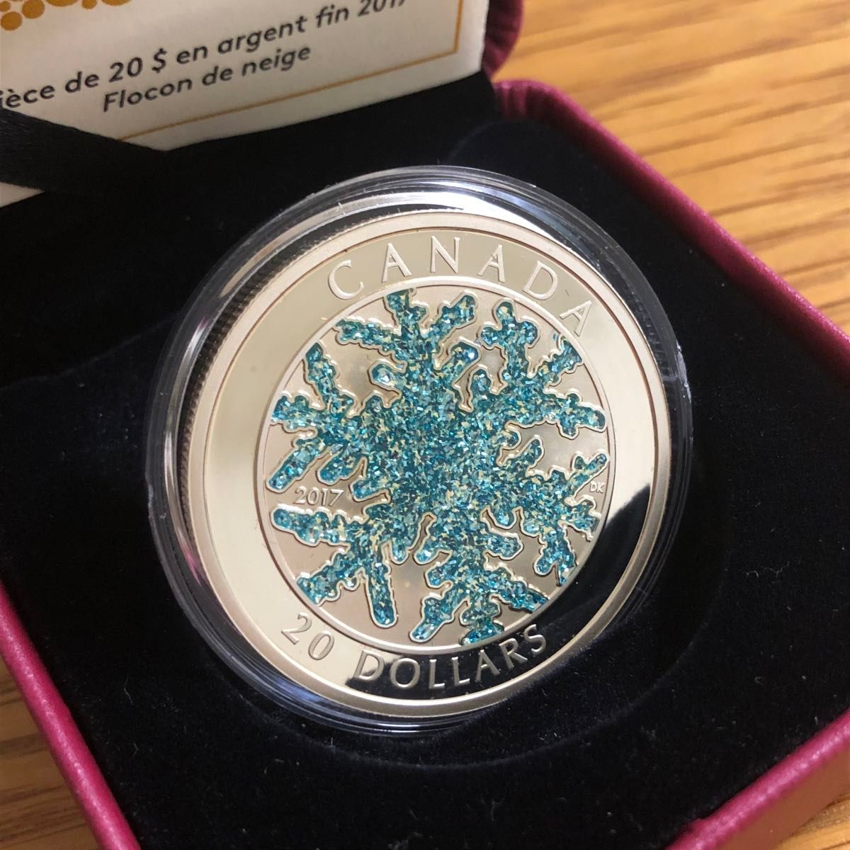 カナダ銀貨】2017年製 $20 銀貨 雪の結晶 スノーフレーク｜Yahoo