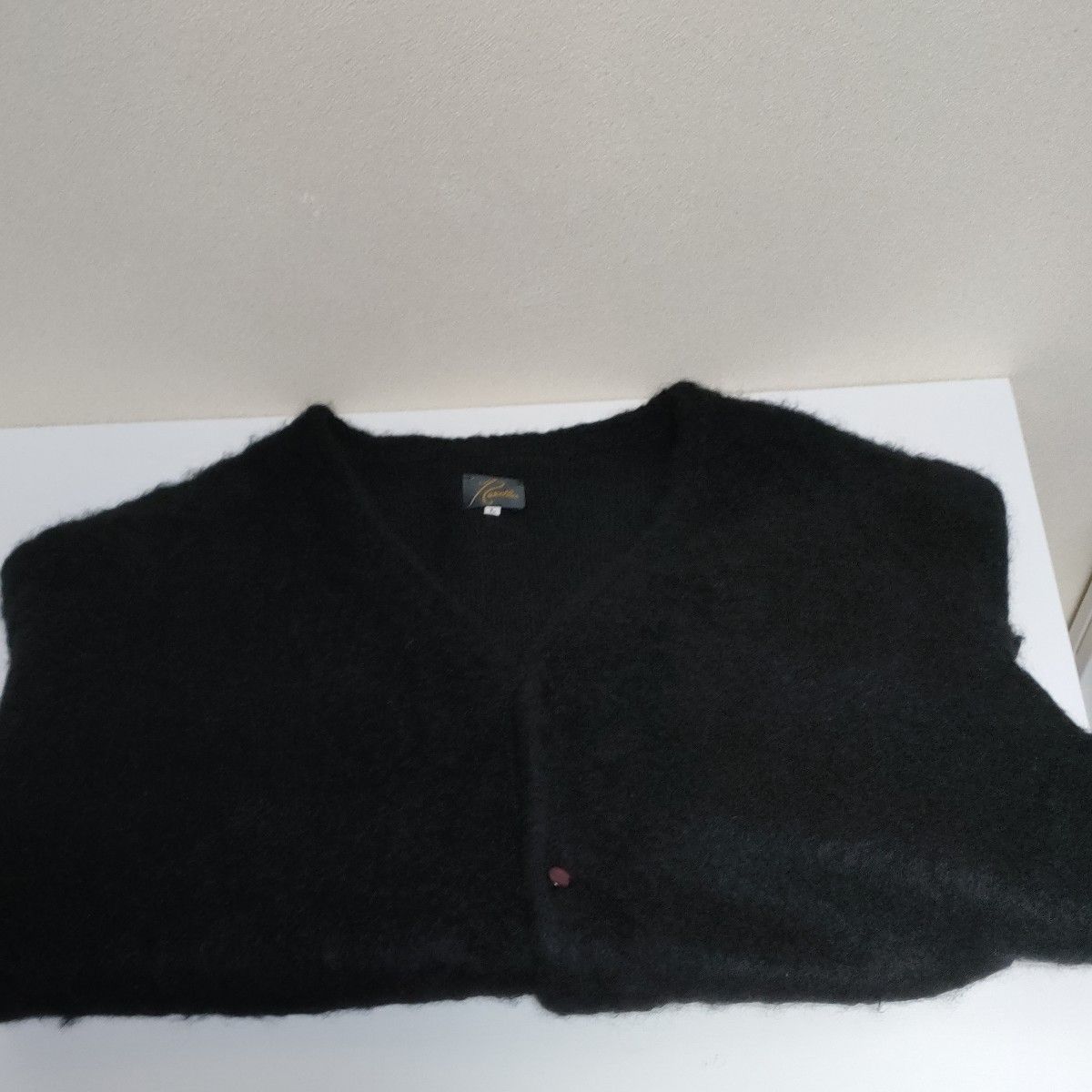 ニードルズ モヘアカーディガン foremost別注 L ブラック 極美品
