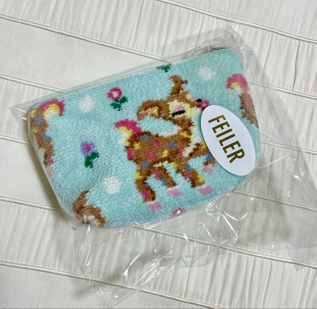 新品 フェイラー ツンツンバンビーノドット ポーチ （WEB限定）｜Yahoo