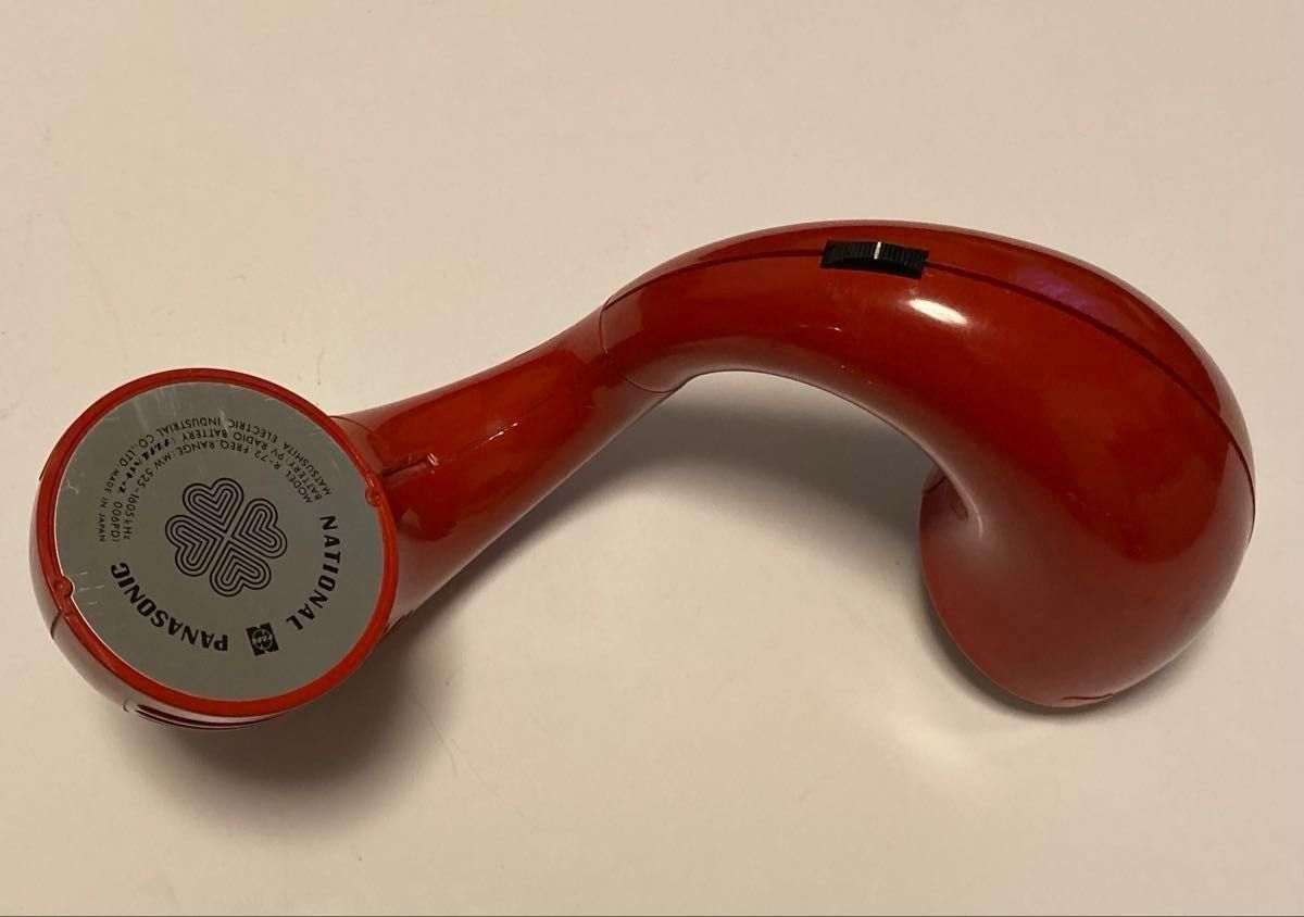 動作品】NATIONAL PANASONIC ラジオ R-72 パナペットクルン イタリアン