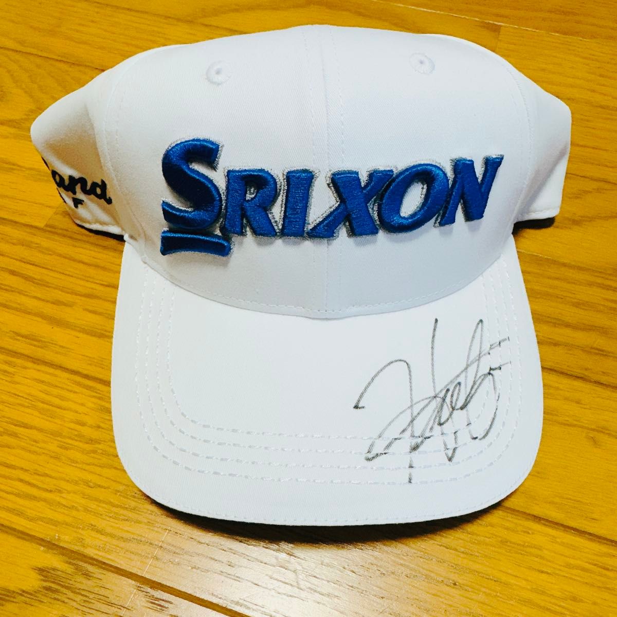 松山英樹 直筆サイン入りキャップ SRIXON Cleveland golf 一個のみ