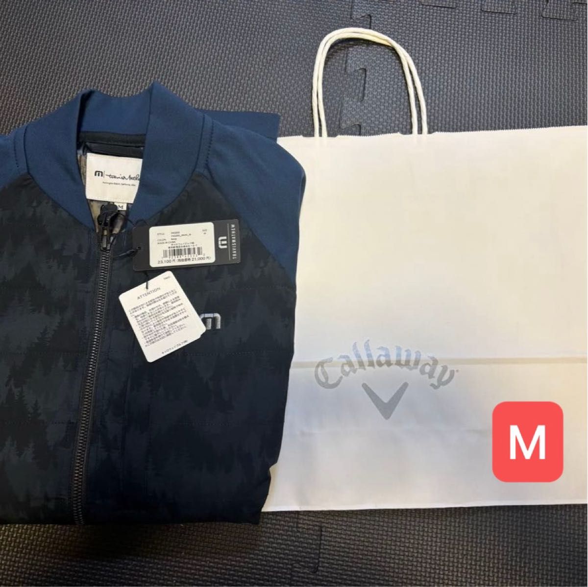 新品未使用】タグ付き トラヴィスマシュー Travis Mathew フルジップ