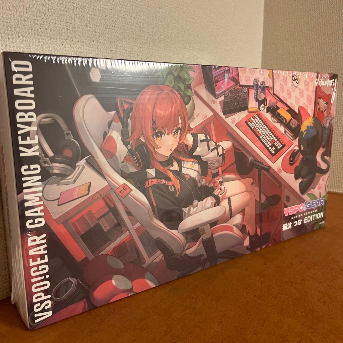 VSPO! GEAR ぶいすぽっ！ ゲーミングキーボード 猫汰つな VSPO! GEAR