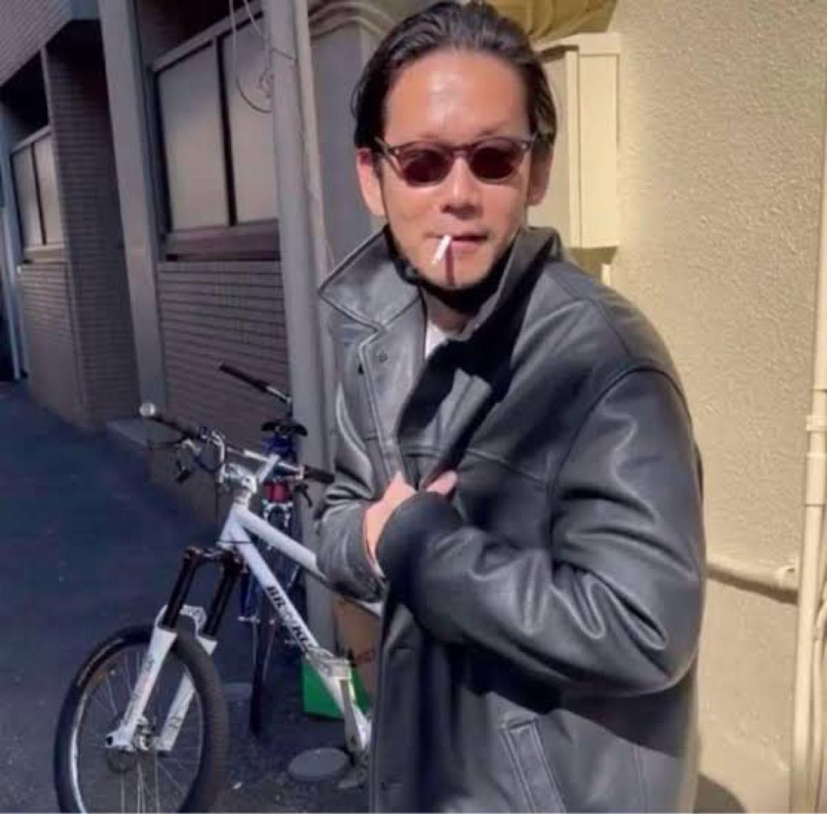 美品】 野村訓市 OLD GAP レザー カーコート Mサイズ ブラック｜Yahoo