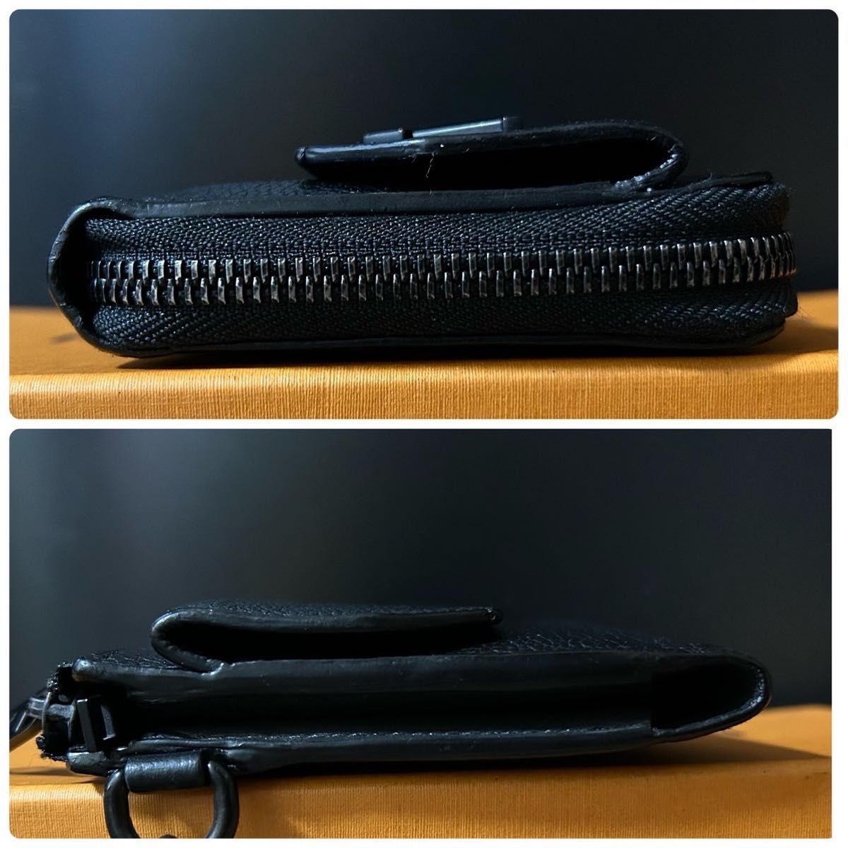 鑑定済み ルイヴィトン 長財布 ジッピードラゴンヌ アエログラム