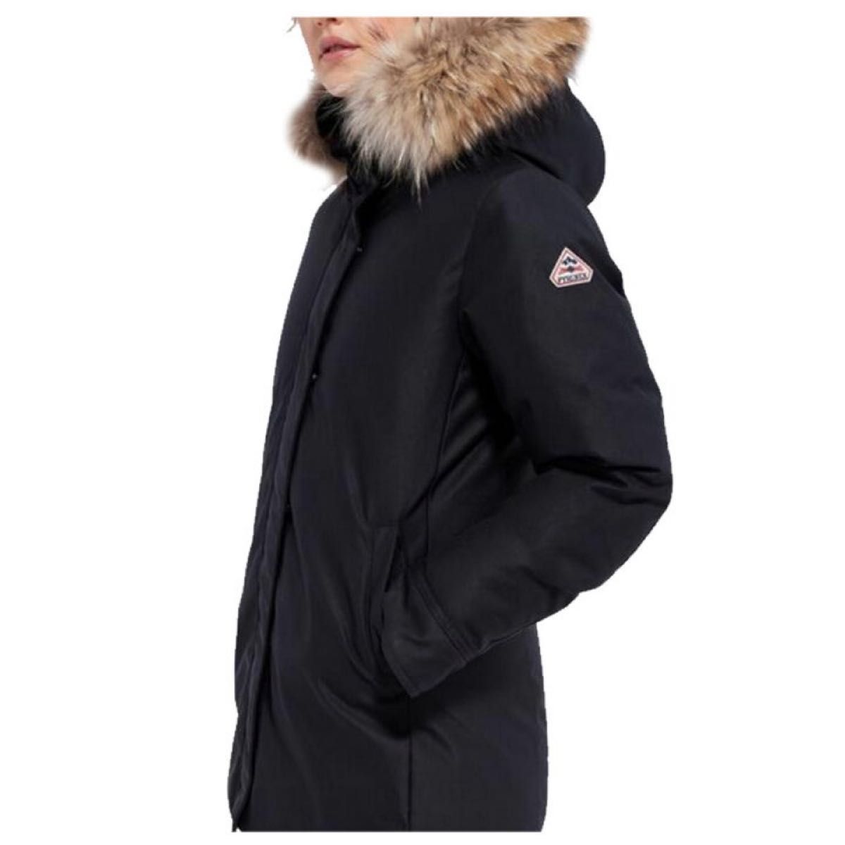 極美品 国内正規品 ピレネックス ダウン レディース ファー ボルドー