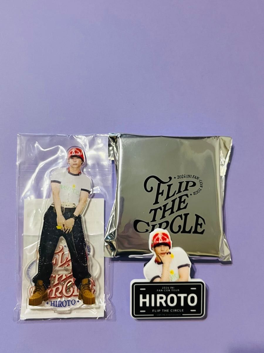 INI 西洸人 アクスタ ネームプレート ファンコン FTC アクリルスタンド