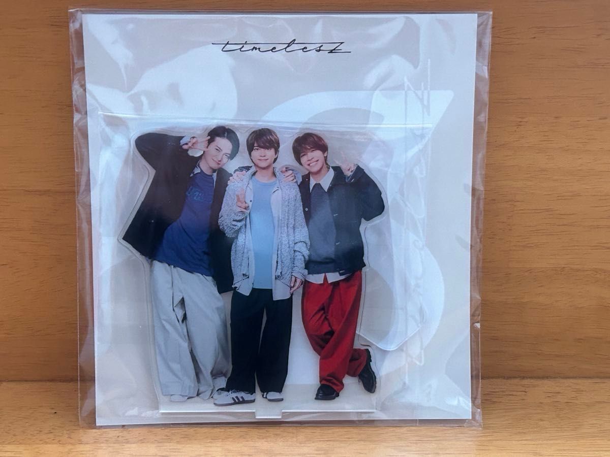 新品未開封timeleszタイムレス新曲becauseアクリルスタンド佐藤勝利