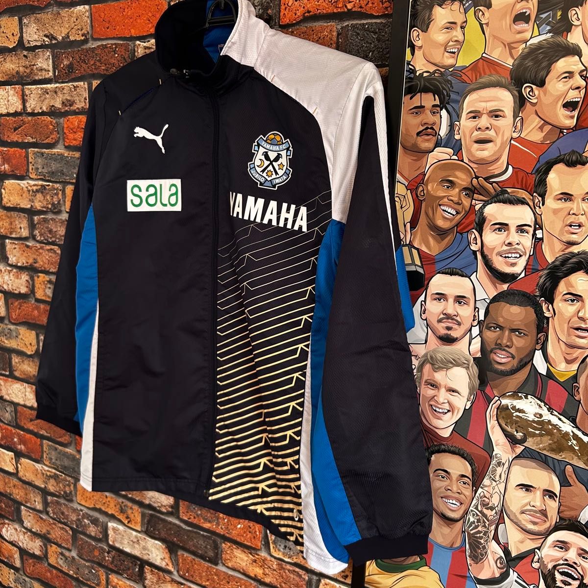 レア サッカー Jリーグ ジュビロ磐田 トレーニングウェア 選手支給品