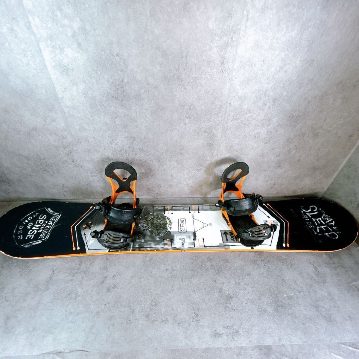 RIDE ライド RYZ MARSALL ライズマーシャル 155センチ×RIDE EX バイン