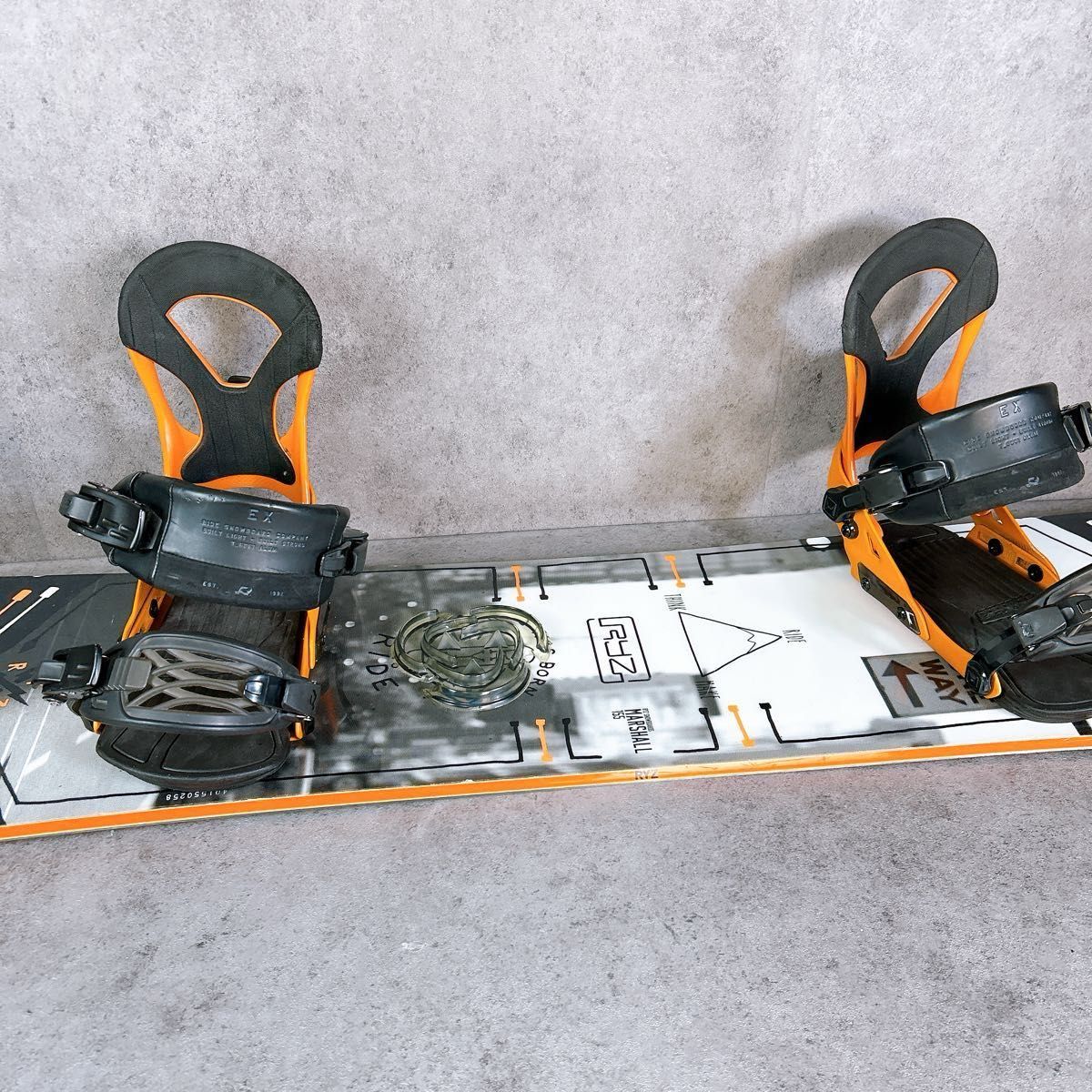 RIDE ライド RYZ MARSALL ライズマーシャル 155センチ×RIDE EX バイン