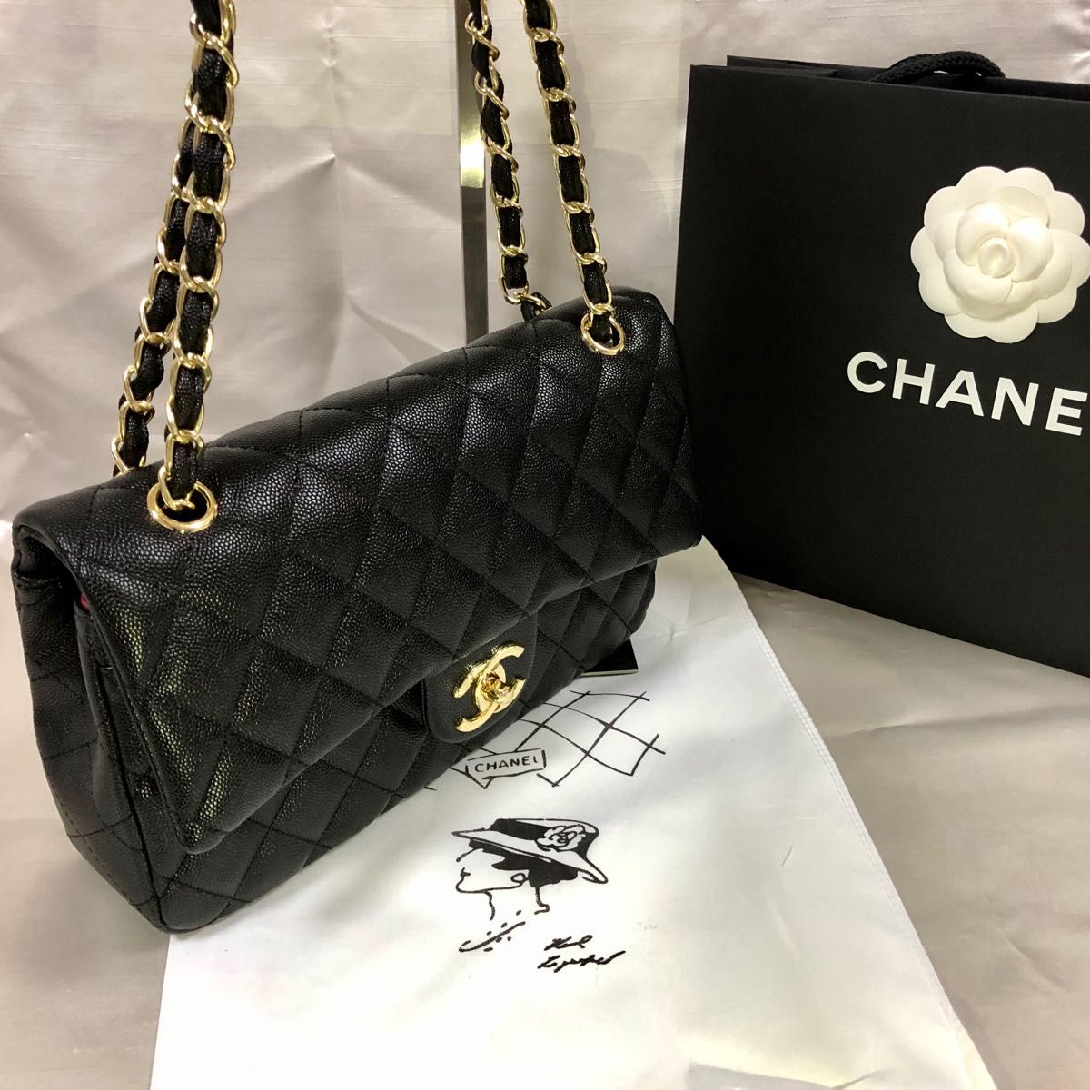 希少新品 シャネル ノベルティ CHANEL マトラッセ キルティング