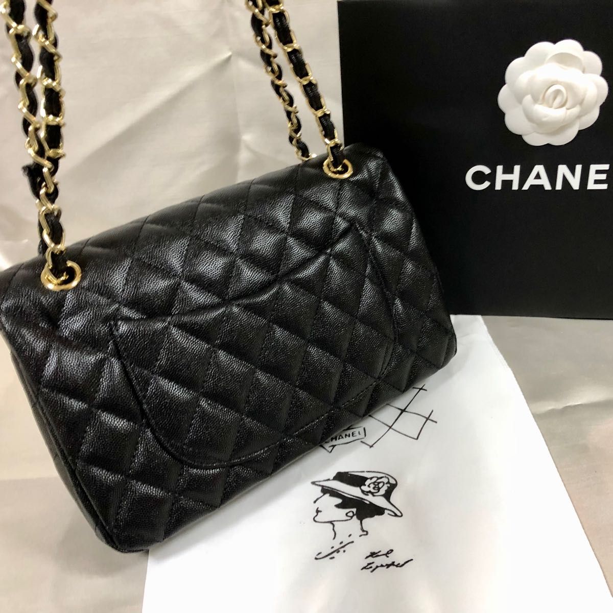 希少新品 シャネル ノベルティ CHANEL マトラッセ キルティング