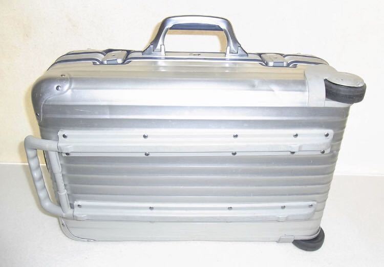 レア 超希少 リモワ RIMOWA 1999年モデル シルバーインテグラル 旧青