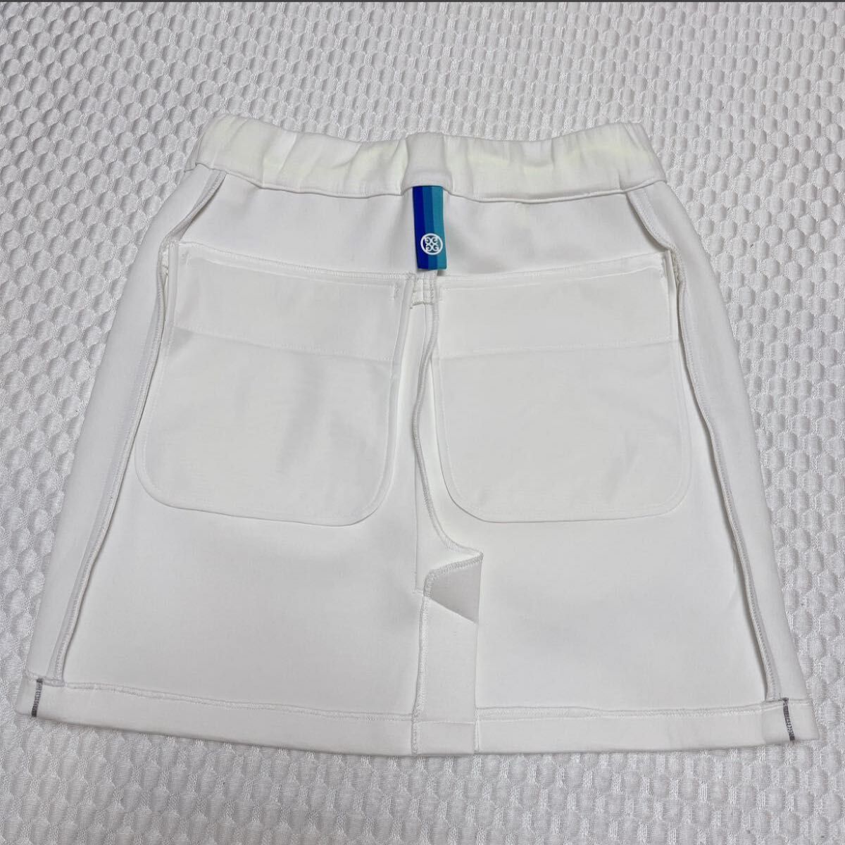 G/FORE ジーフォア スウェット スカート ホワイト 36 ゴルフウェア