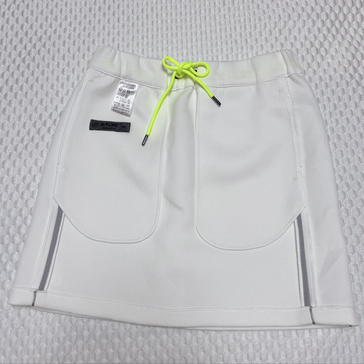 G/FORE ジーフォア スウェット スカート ホワイト 36 ゴルフウェア