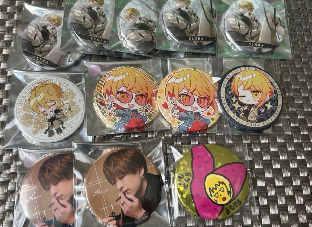 浦島坂田船 マルセル センワン 缶バッジ センラ｜Yahoo!フリマ（旧