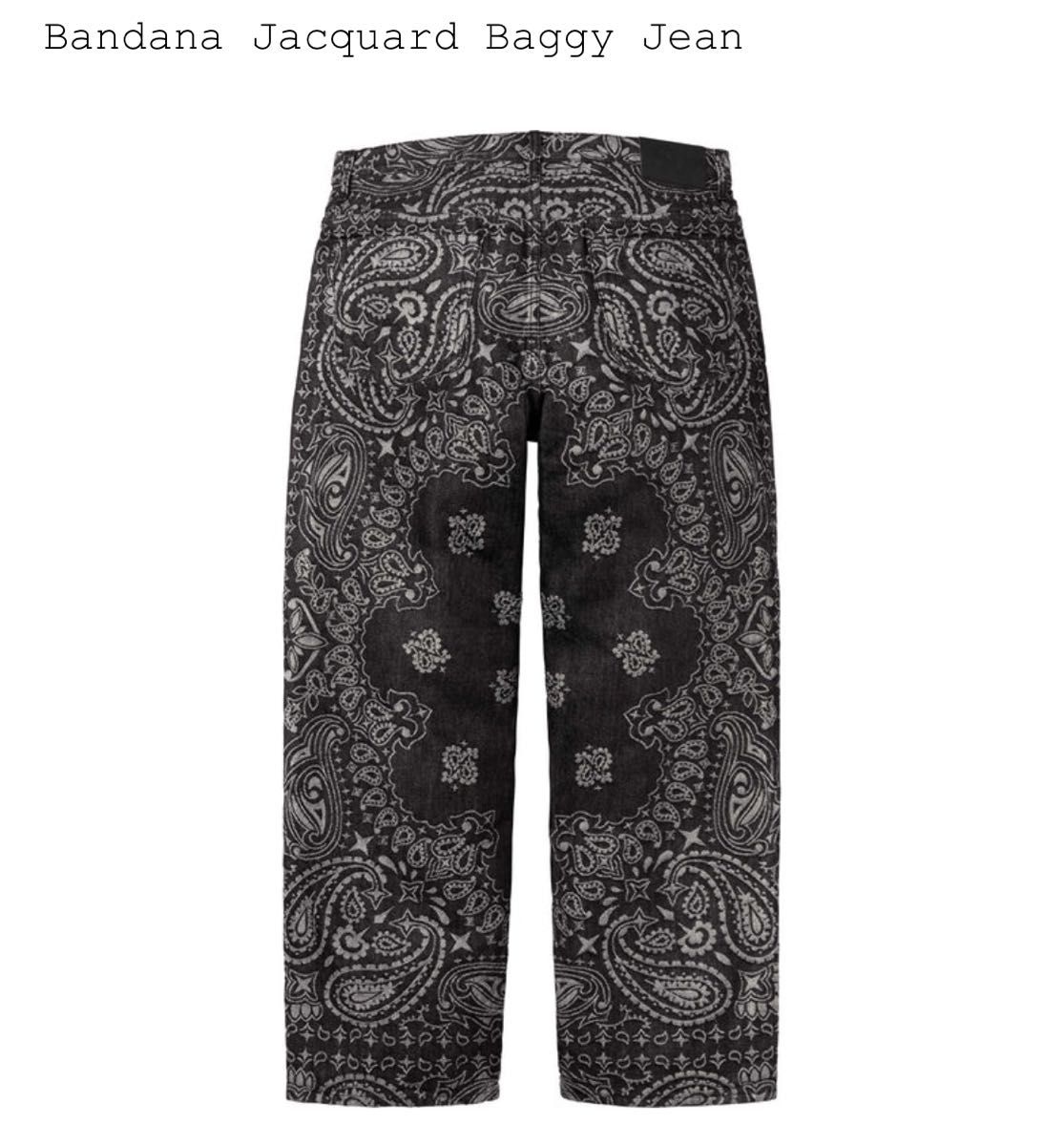 Supreme Bandana Jacquard Baggy Jean シュプリーム バンダナ ジャ