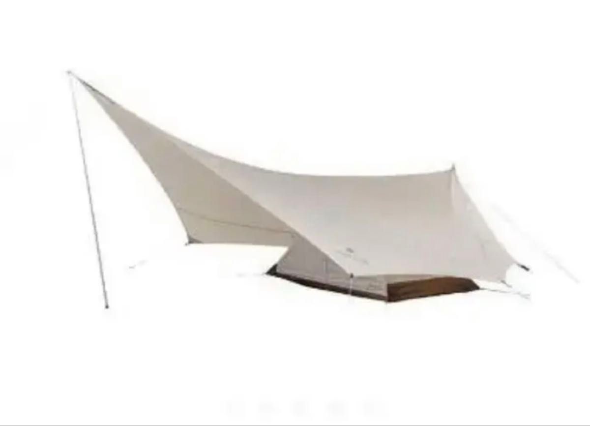 スノーピーク ヘキサイース1 アイボリー グランドシート付き snow peak