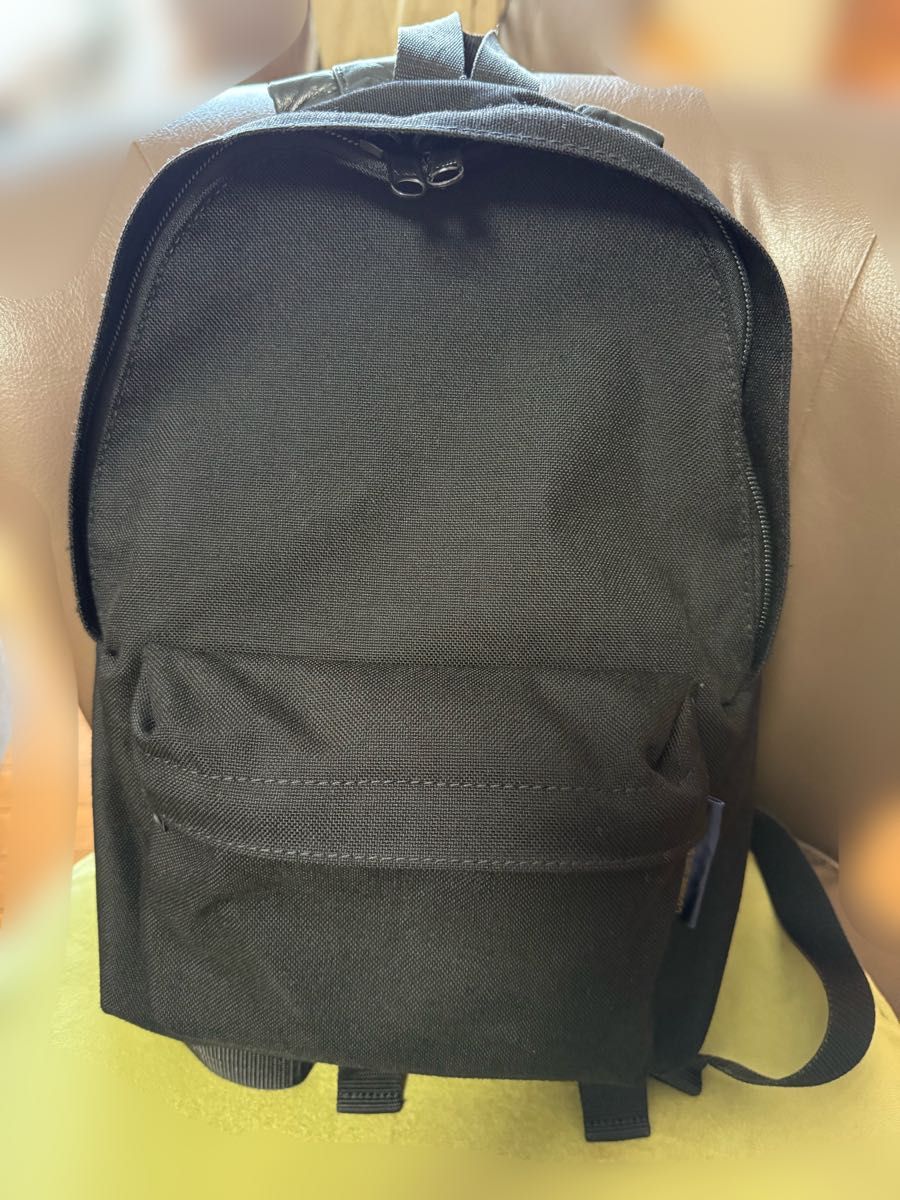 美品 コムデギャルソン ミニ バックパック 黒 馬革ストラップ リュック