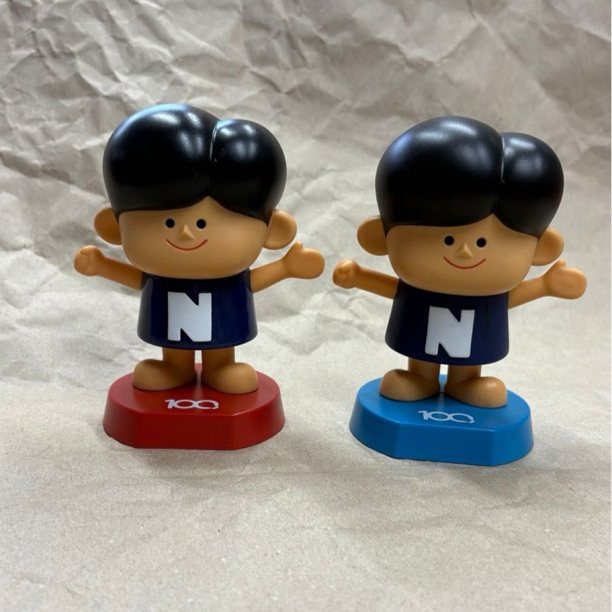 ナショナル坊や 当時物 フィギュア 貯金箱 昭和レトロ 100周年 ソフビ