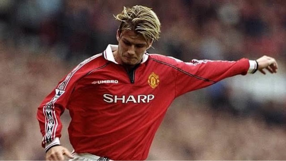 マンチェスターユナイテッド 98-99ユニフォーム 長袖 ベッカム背番号7