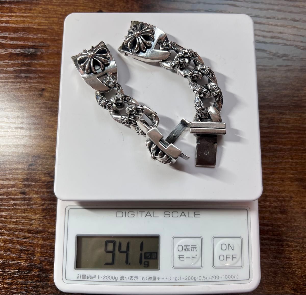 Watch 全花コマウォッチクロス ベルト 925刻印 16 5CM 94 1g SZQH1003