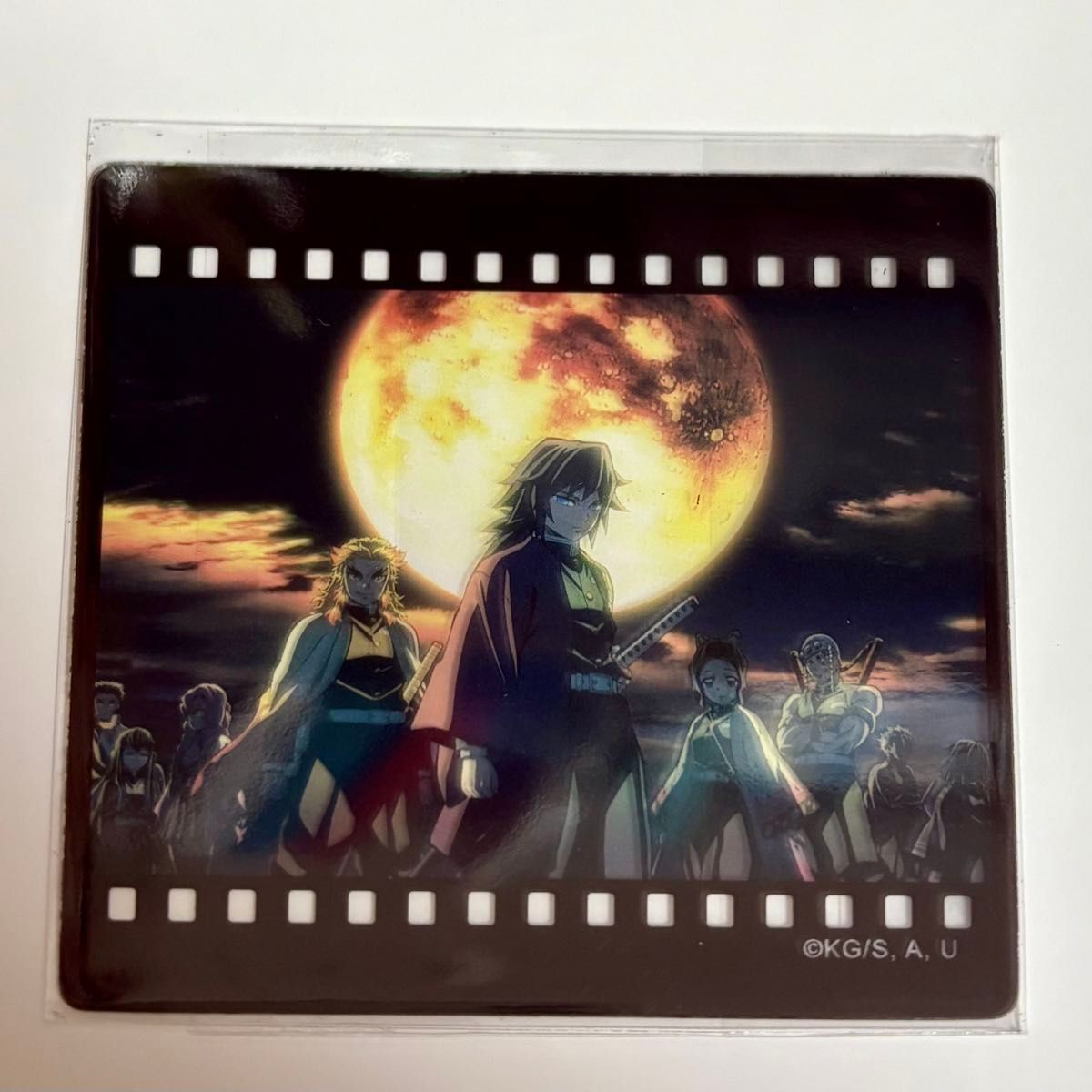 鬼滅の刃 ダイニング フィルム風クリアカード 柱合会議 柱｜Yahoo