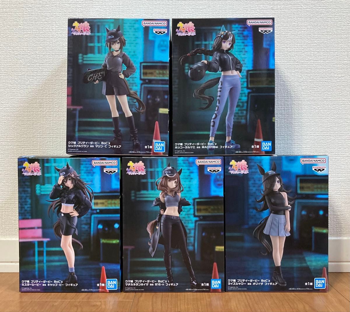 新品未開封 5種セット】ウマ娘 プリティーダービー BoC'z フィギュア