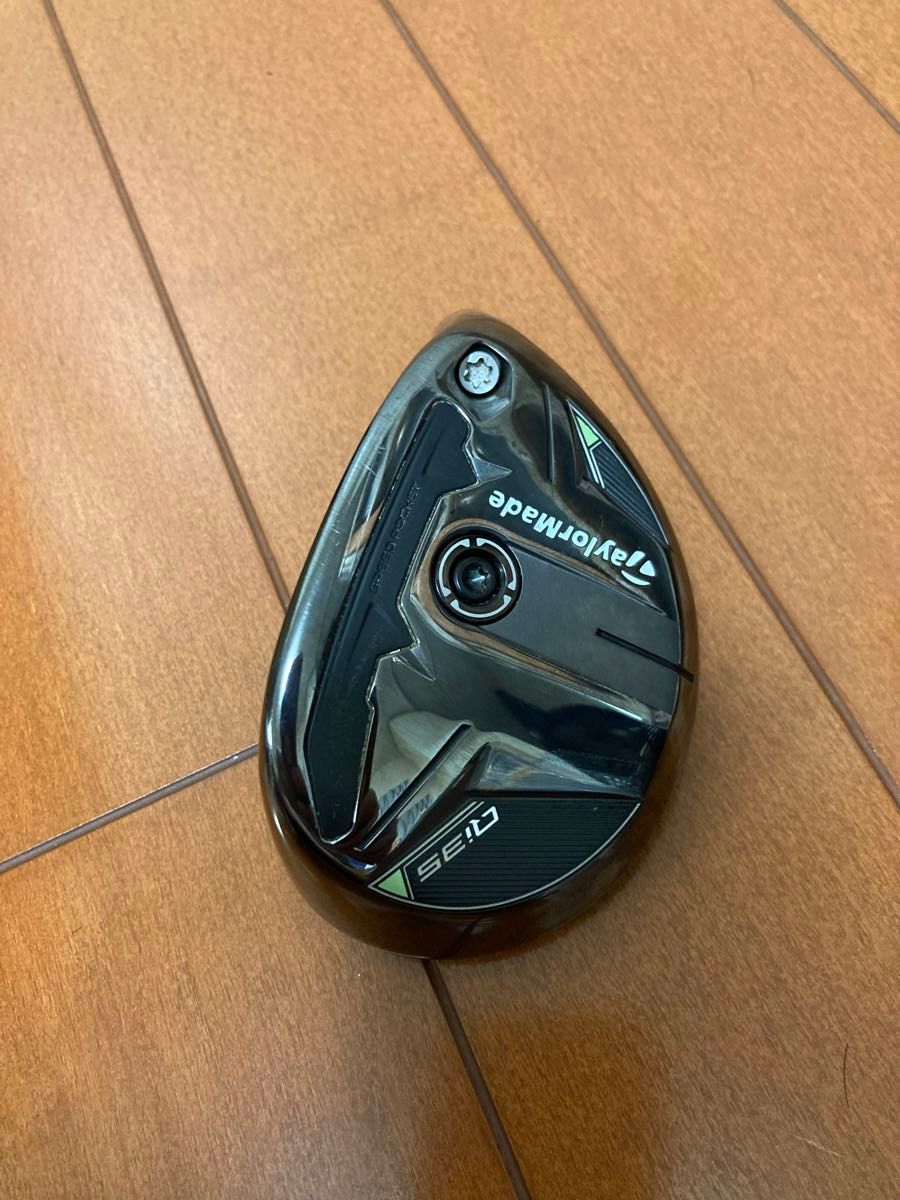 テーラーメイド Qi35 レスキュー 3U ヘッド単体＋カバー TaylorMade