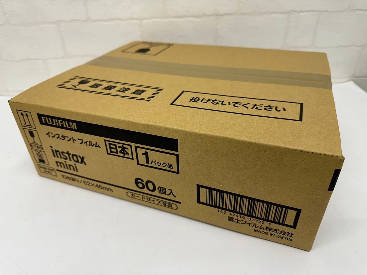 チェキ用フィルム instax mini 10枚撮り 60箱 600枚分 期限2027年3月