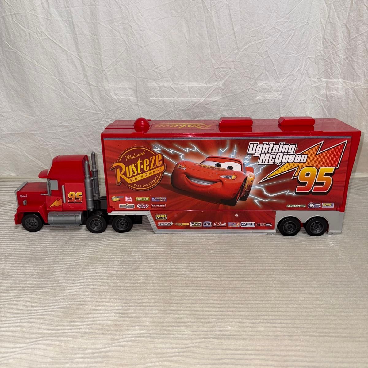 廃盤 希少】 カーズ トミカ たくさんのせよう 大きなマック トレーラー