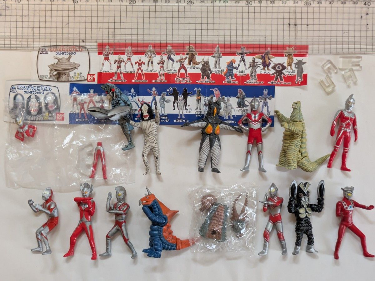 ウルトラマンシリーズワンダーカプセル(キャラエッグ)おまとめ15体