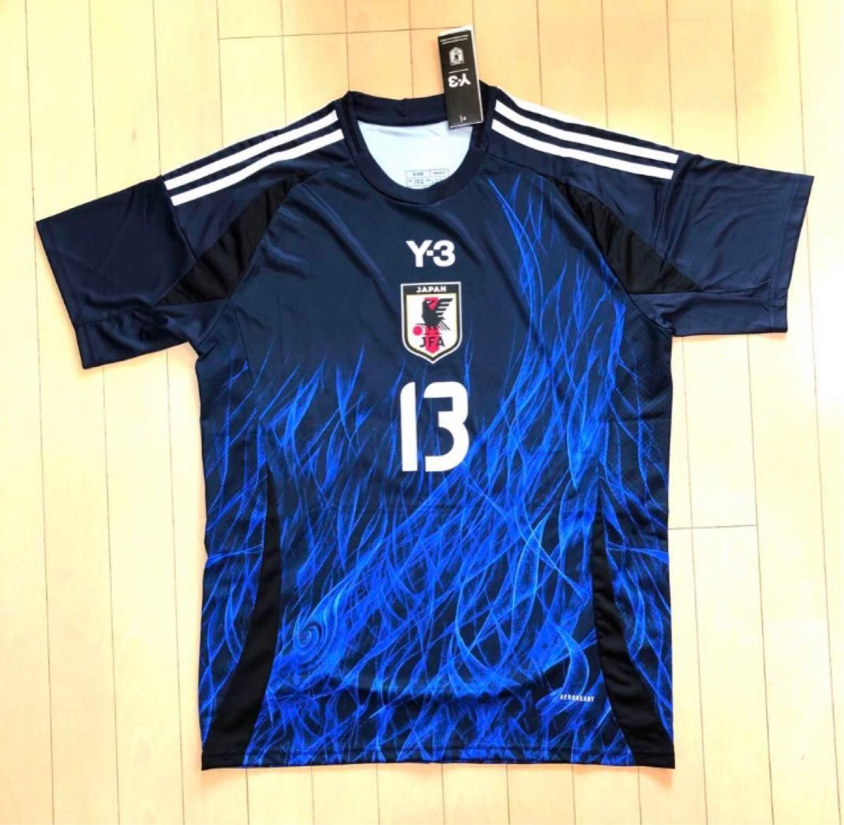 サッカー日本代表 2024-25 中村敬斗選手 ユニフォーム #13 XLサイズ