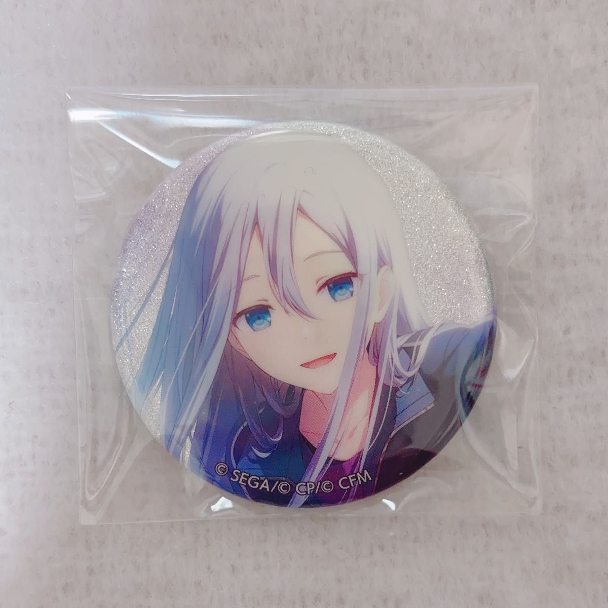 プロセカ プロジェクトセカイ グリ缶 グリッター缶バッジ 35b ワールド