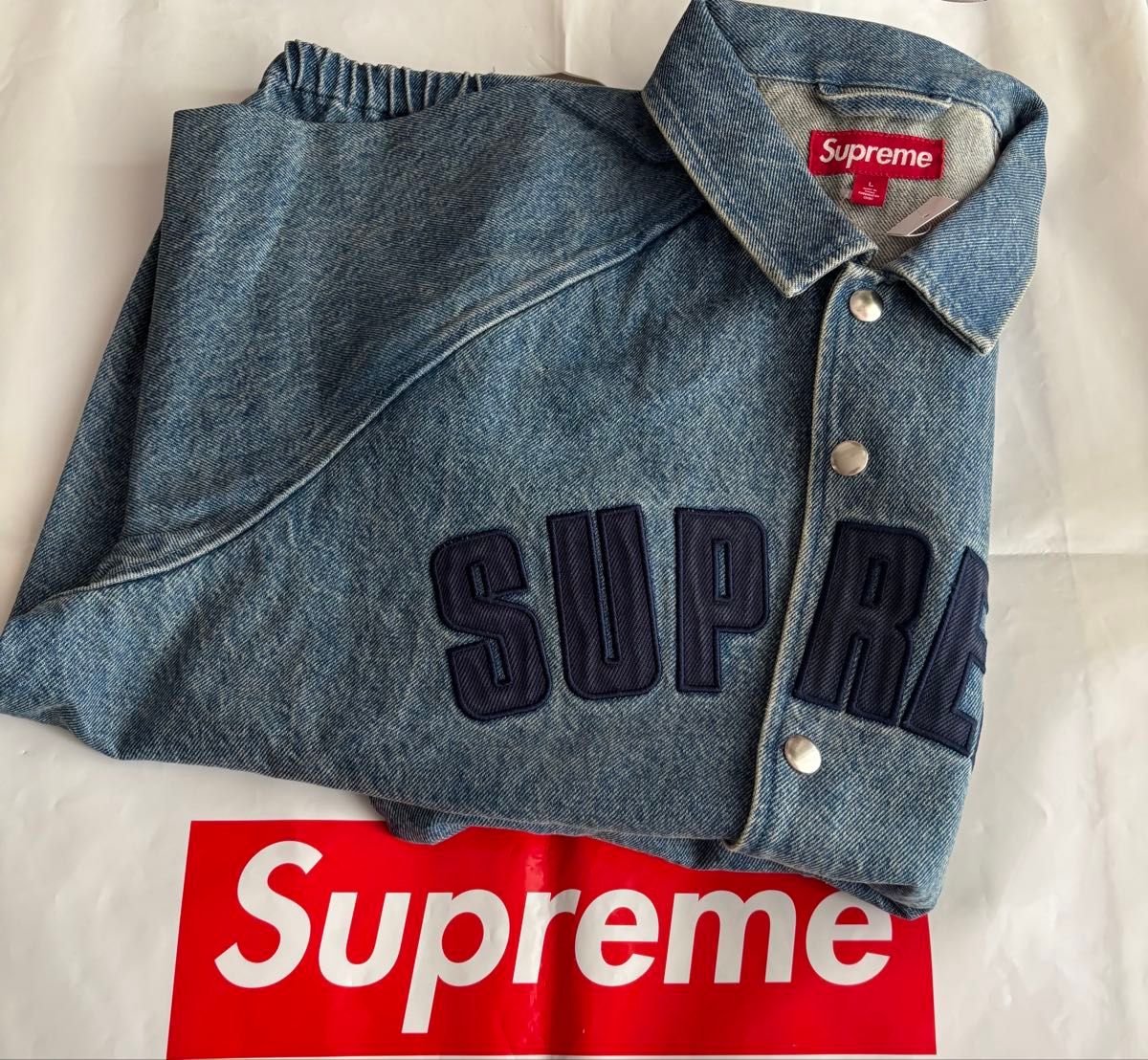 Supreme Arc Denim Coaches Jacket シュプリーム アーク デニム コーチ