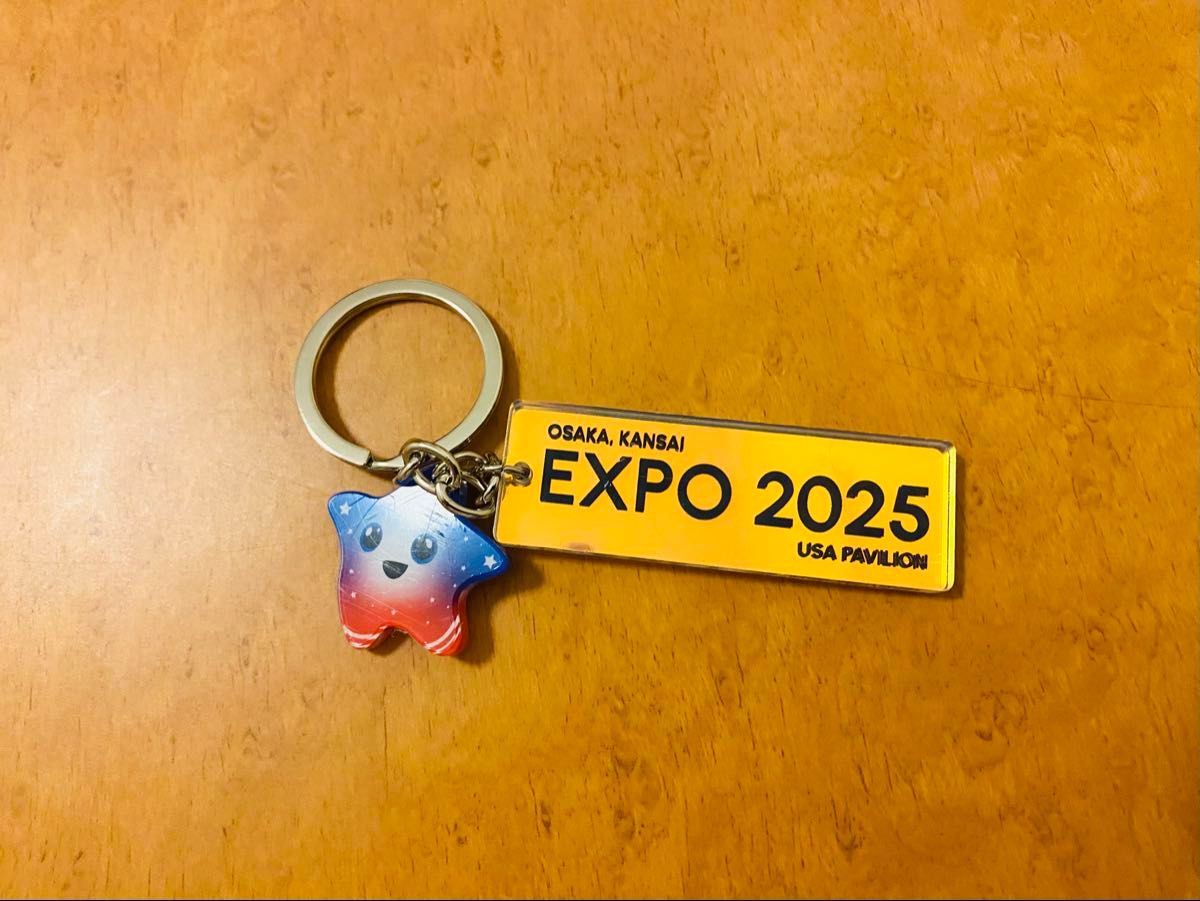 EXPO2025 大阪関西万博 アメリカ館 アメリカパビリオン キーホルダー