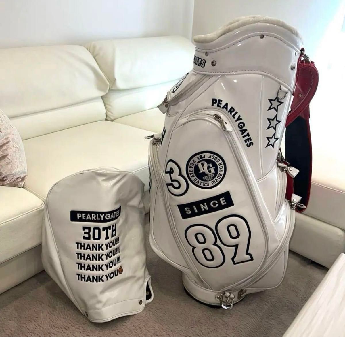 PEARLY GATES / パーリーゲイツキャディバッグ 希少な30周年記念モデル