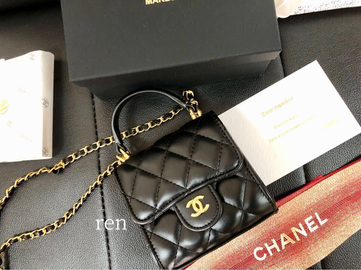 新品 シャネル ノベルティ CHANEL ショルダーバッグ ミラー付き
