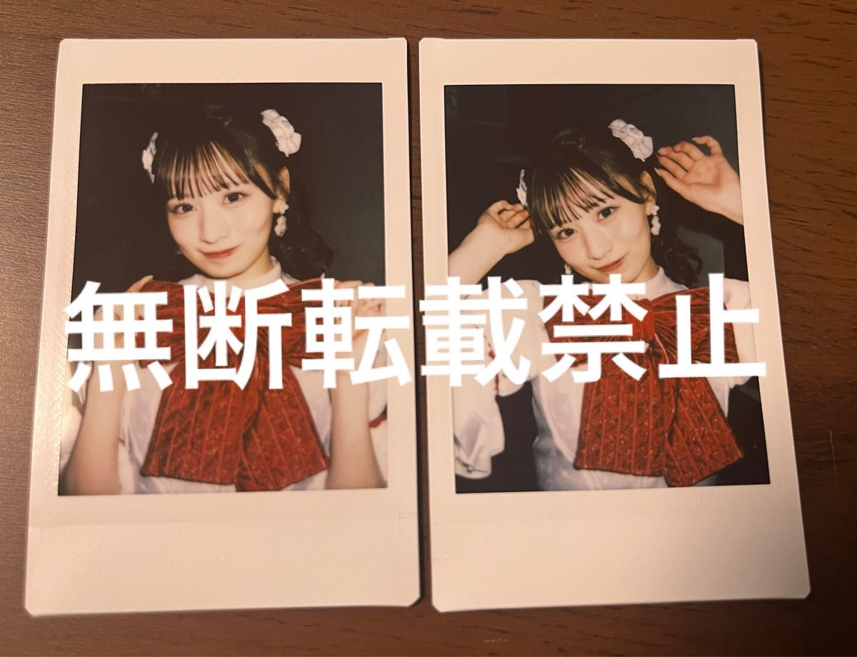 CANDY TUNE 立花琴未 チェキ リボン衣装 2枚セット きゃんちゅー こっ