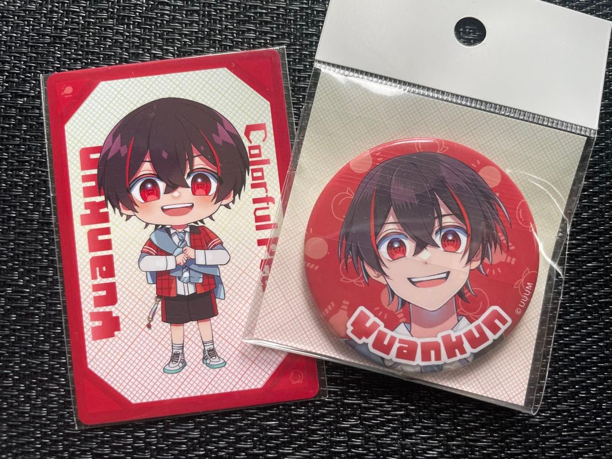 カラフルピーチ ゆあんくん からぴちコレクション2025 缶バッジ トレカ