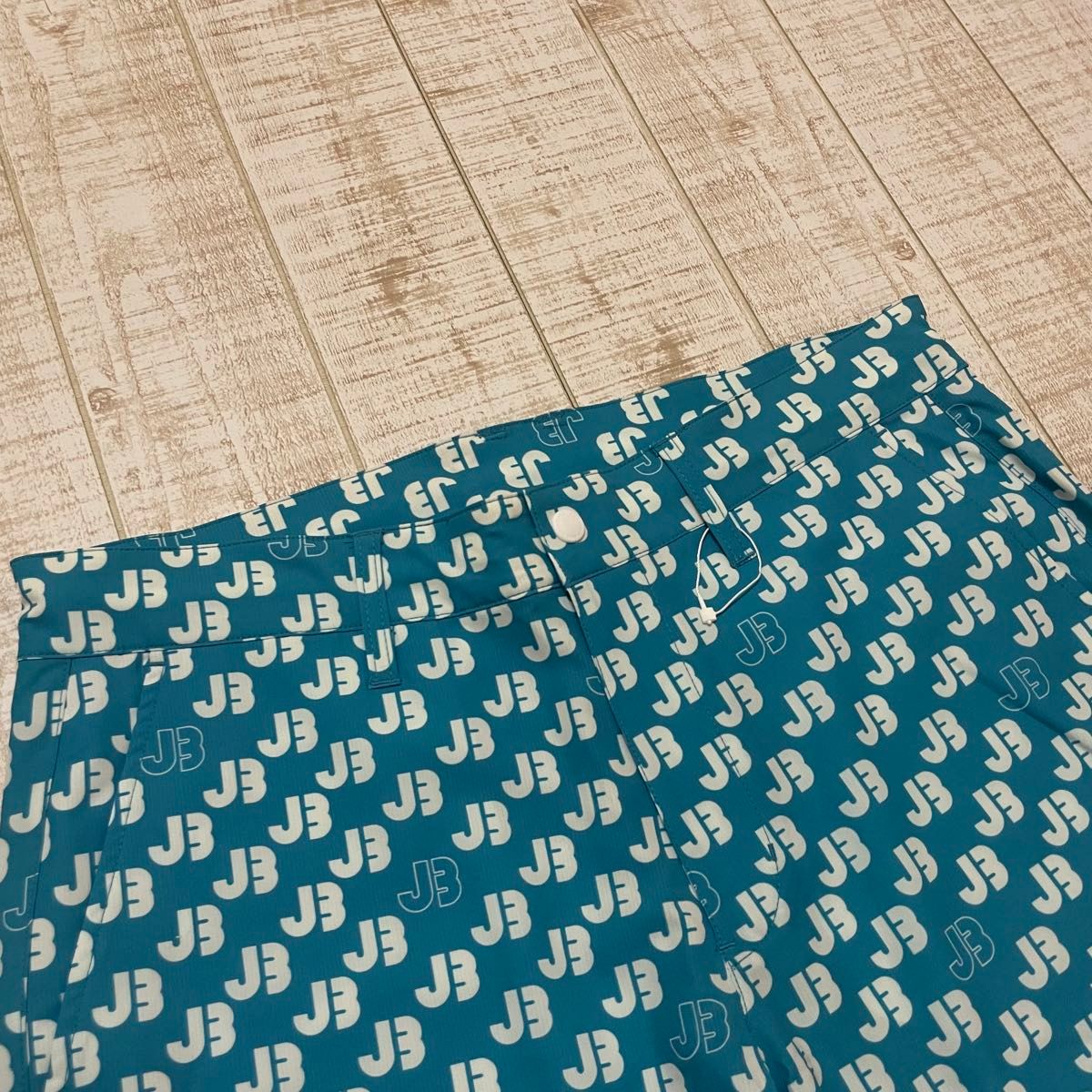 新品 ジャックバニー ロングパンツ JBロゴ ブルー Mサイズ （4