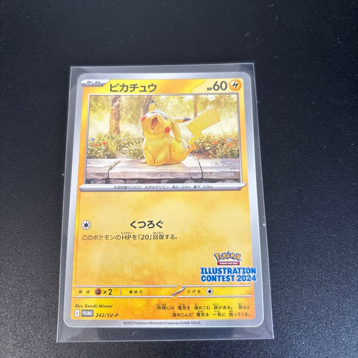 PSA10】ピカチュウ イラストレーションコンテスト 2024 プロモカード