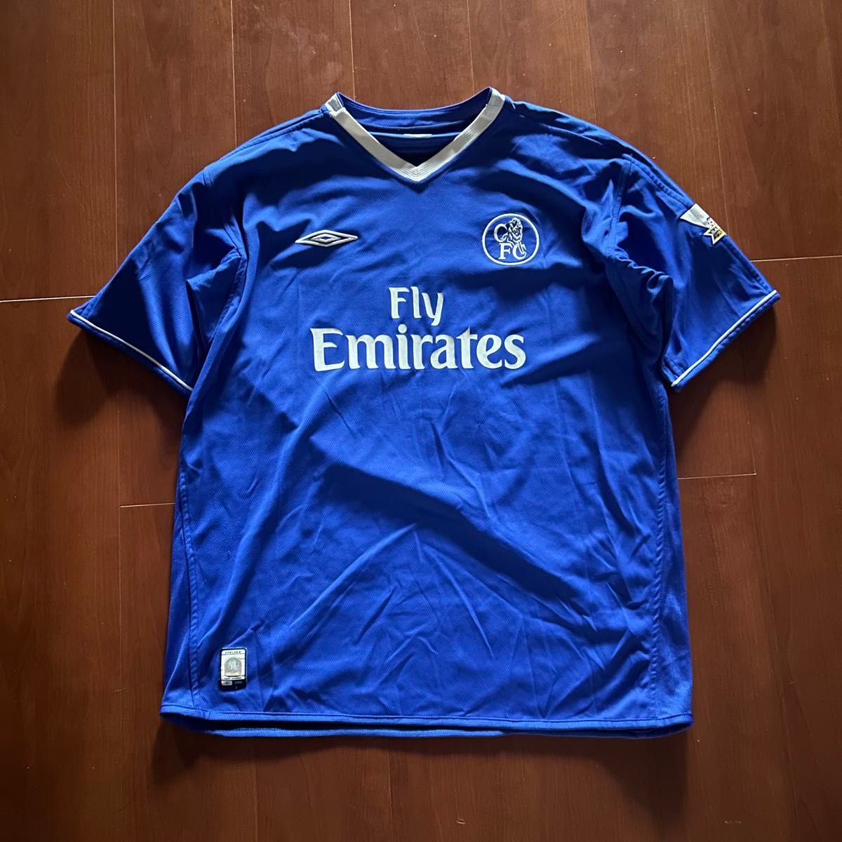 希少】03/04 チェルシー クレスポ サッカー ユニフォーム 背番号21