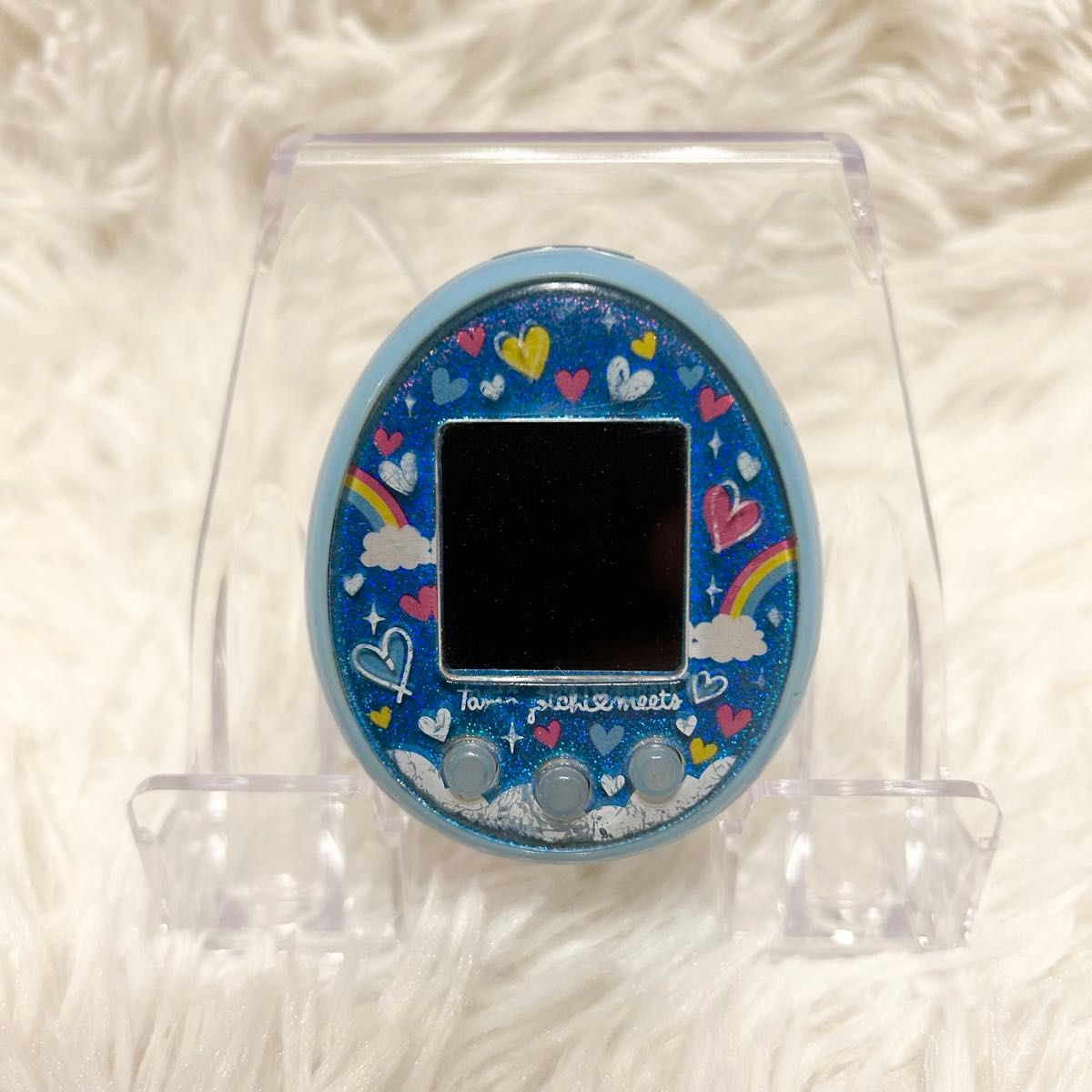 希少 動作良好】たまごっちみーつ メルヘンみーつ ver ブルー バンダイ